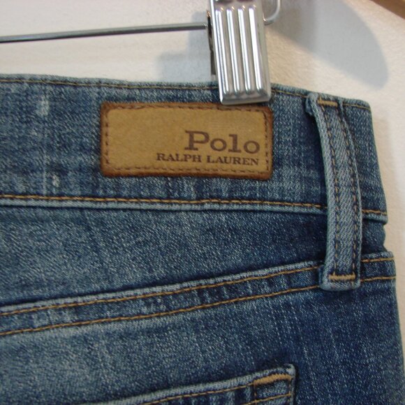 Polo Ralph Lauren The Tompkins Skinny Jeans High Waist Size 32 - Picture 15 of 16